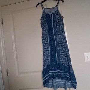 A dark blue Sheek Sundress